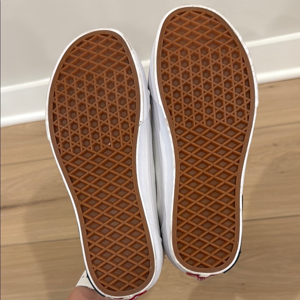 Vans White Sneakers with Disney Mickey Mouse Hands - Picture 5 of 5